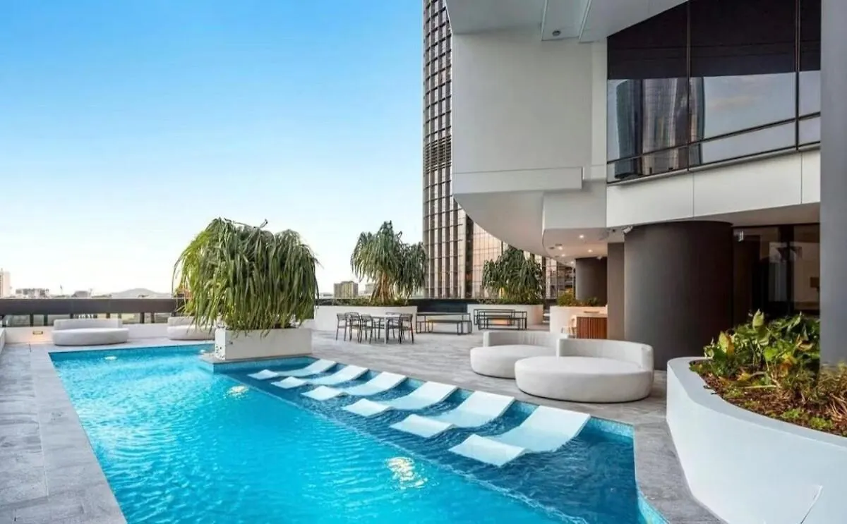 Skyrise Haven On The 50Th Floor-1Bdr At Queens Wharf Brisbane Australie